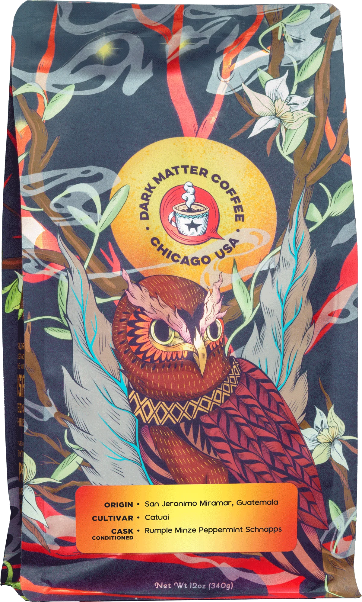 Espiritu- Catuai Conditioned in Rumple Minze Peppermint Schnapps